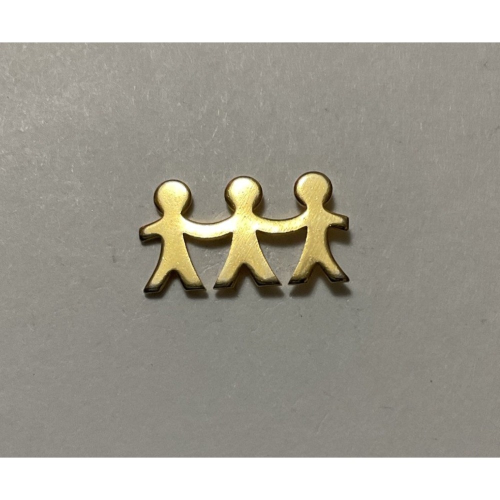 United Way Gold Tone Lapel Pin Brooch Pinback Tie Tac